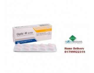 Glipita-M-50+500 mg-Tablet