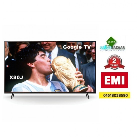 Sony X80J 50" HDR 4K Ultra HD Smart Google TV
