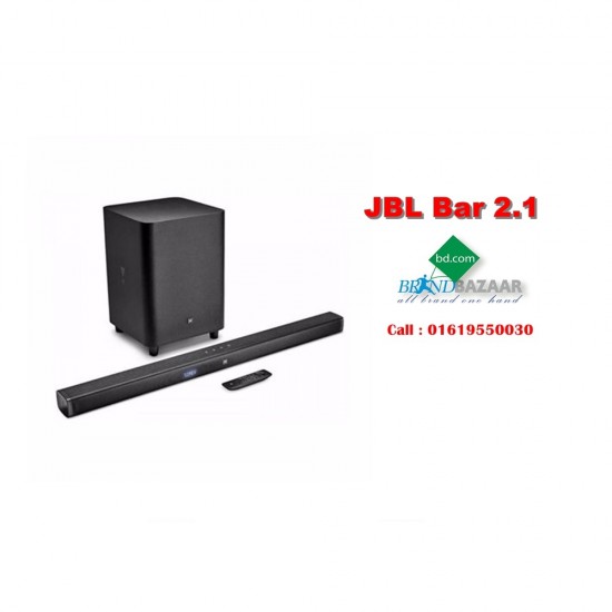 JBL Bar 2.1 Channel Soundbar with Wireless Subwoofer