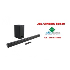JBL SB130 Cinema 2.1 Channel Soundbar with Wired Subwoofer