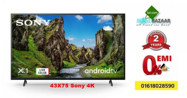 Sony 4K UHD Android Smart LED TV KD-43X75 43 inch Online at Best Price, LED  TV