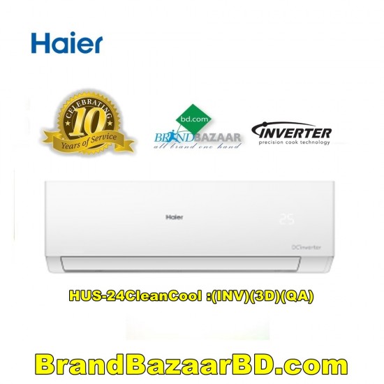 Haier 2.0 Ton CleanCool Inverter AC HSU24C-TC1BU