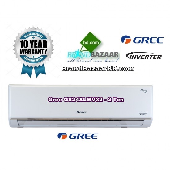 GS24XLMV32 Gree 2 Ton Inverter Air Conditioner 2024 Model