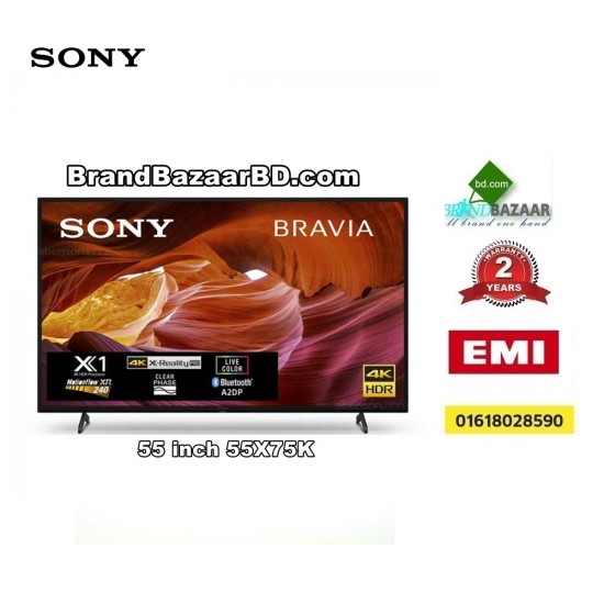 55 inch 55X75K Sony Bravia Ultra HD 4K Smart Google TV