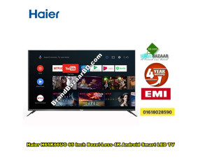 Haier LE65K6600UG 65 Inch 4K Android Bezel Less Smart LED TV