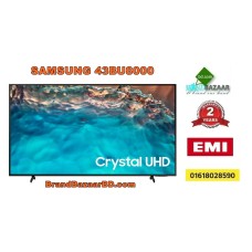 Samsung BU8000 43 Inch Crystal UHD 4K Smart TV