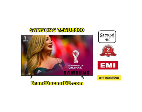 Samsung 75 inch 75AU8100 Crystal UHD 4K Smart TV