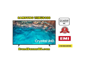 Samsung 75 inch 75BU8100 Crystal 4K UHD HDR Smart TV
