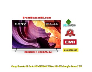 Sony Bravia 85 Inch KD-85X80K Ultra HD 4K Google Smart TV