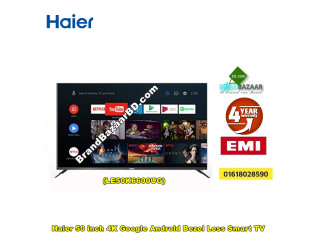 Haier LE50K6600UG 50 Inch 4K Google Android Bezel Less Smart TV