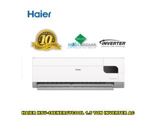 Haier Inverter AC 1.5 Ton Energy Cool 18000 BTU Split Type
