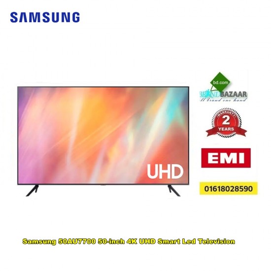 Samsung 50AU7700 50-inch 4K UHD Smart Led Television