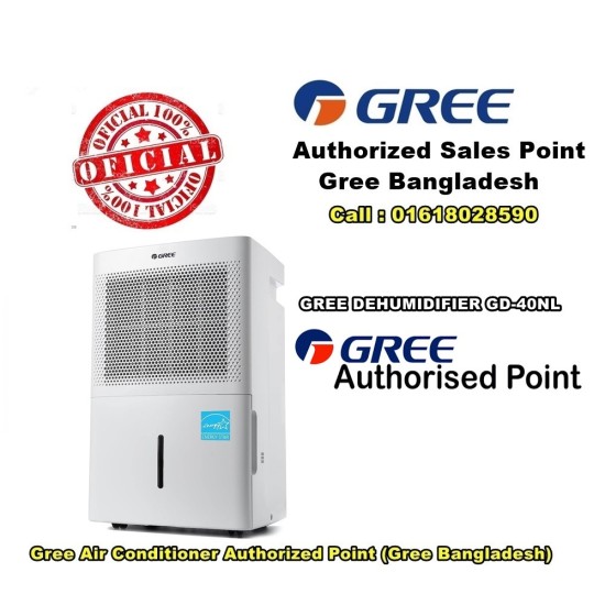 GREE 40 LTR DEHUMIDIFIER GD-40NL Price in Bangladesh 