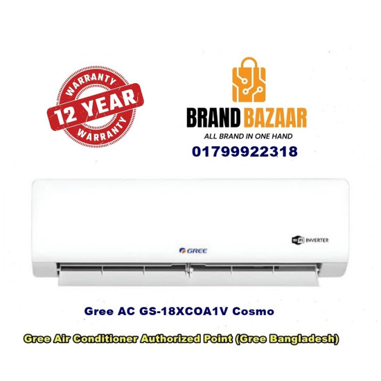 Gree 1.5 Ton Inverter Split GS-18XCOA1V Cosmo Air Condition