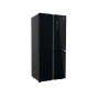 Haier HRF-578TBG 522Ltr Black French T-Door No Frost Refrigerator