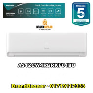 Hisense AC 1 Ton Non Inverter 12000 BTU Smart Comfort AC AS12CW4RGRKF01BU