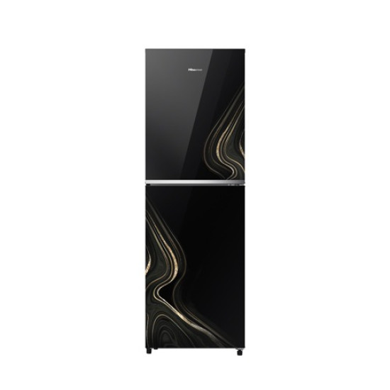 Hisense 277L TMF Glass Door Refrigerator RTDG276NAGS/BD3 Golden Sunlight