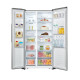 Hisense 564 L Side By Side Refrigerator RC67WS4OWQ-Silver Hisense 564 L Side By Side Refrigerator RC67WS4OWQ-Silver