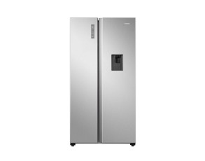 Hisense 564 L Side By Side Refrigerator RC67WS4OWQ-Silver Hisense 564 L Side By Side Refrigerator RC67WS4OWQ-Silver