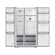 Hisense 580 L Side by Side Refrigerator (RS3G558NAB/BD3)