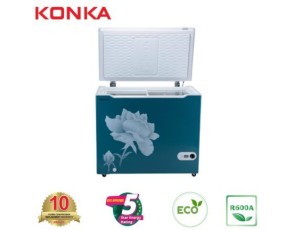 KONKA  200 LTR chest Freezer KDF 200 GB-BLUE 