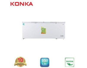 Official KONKA Chest Freezer 3503KDF50X-WHITE 350 LTR 