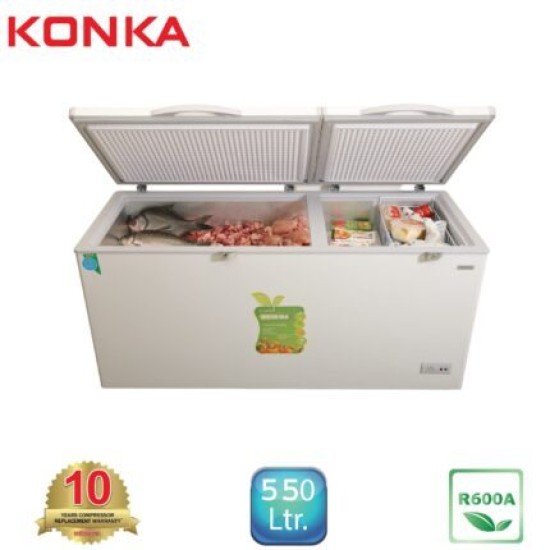 Buy Official KONKA Chest Freezer 6503KDF50X-WHITE 650 LTR Price in Bangladesh