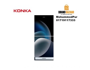KONKA 180 LTR Refrigerator-KRT-180HGB--Upper Freezer-DARKWAVE BLUE