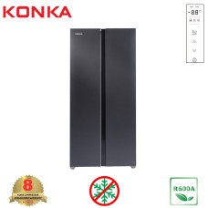 Konka 606 LTR Non Frost KRF-606WB Side by Side Refrigerator
