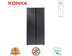 Konka 606 LTR Non Frost KRF-606WB Side by Side Refrigerator