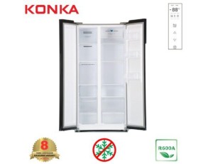 Konka 606 LTR Non Frost KRF-606WB Side by Side Refrigerator