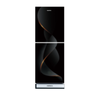 KONKA 200 LTR Refrigerator KRT-200HGB Upper Freezer-LUXE RIPPLE