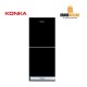 KONKA 190 LTR Refrigerator-KRB-190HGB Bottom Freezer-ARCTIC BLACK