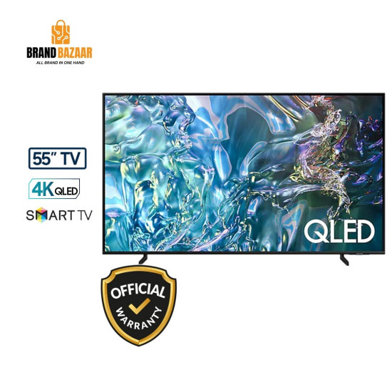 Samsung 4K TV 55Q60D 55-Inch QLED Smart Television