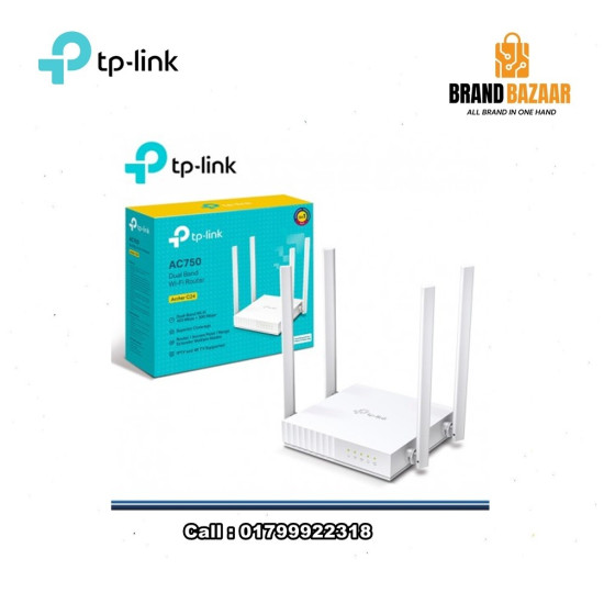 TP-Link Archer C24 AC750 Dual-Band WiFi Router