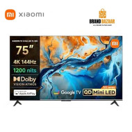Xiaomi TV S Mini LED 75 Inch 4K UHD QD-Mini LED Smart Android Google TV