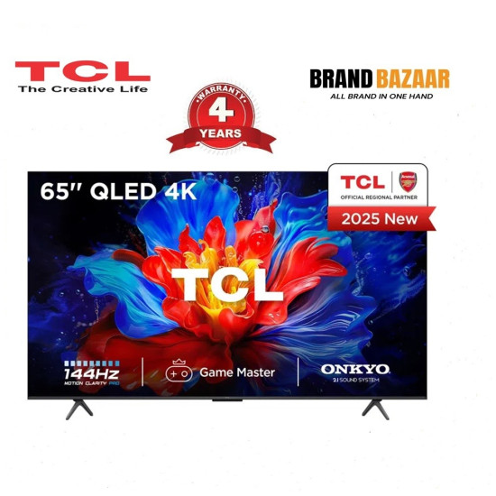 TCL 65 Inch QLED 4K  65P8K UHD Smart Google TV