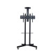 LED TV Mobile Cart for 32 to 65 Inches Interactive LED TV Trolley With Wheels Model: 1500