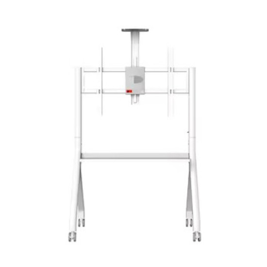 Mobile TV Cart With Wheel With Adjustable TV wall mount bracket for LED TV and Interactive Display