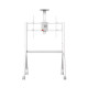 Mobile TV Cart With Wheel With Adjustable TV wall mount bracket for LED TV and Interactive Display
