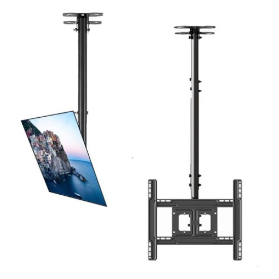 TV Ceiling Mount Adjustable Bracket TV Wall Mount Bracket Fits 32-70 Inch