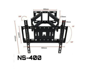 Full Moving Motion Swivel High Quality Wall Mount NS-400 TV Bracket For 26″-65″ Screens Full Moving Motion Swivel High Quality Wall Mount NS-400 TV Bracket For 26″-65″ Screens