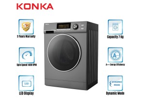 KONKA 7 KG Front Loading Washing Machine KG70-10L21 (7.0 KG) 