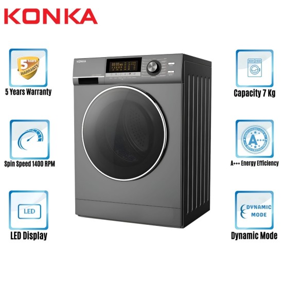 KONKA 7 KG Front Loading Washing Machine Price in Bangladesh 