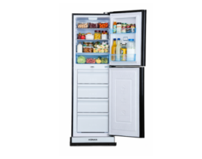 KONKA 325 LTR Bottom Freezer Refrigerator KRB-325VB (ARCTIC BLACK)