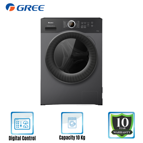 GREE 10 KG Washing Machine XWKQG 100-B1201Bf1 Front Loading